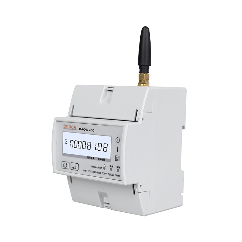 Multimètre électrique intelligent sans fil Modbus sur rail DIN Dac4120c