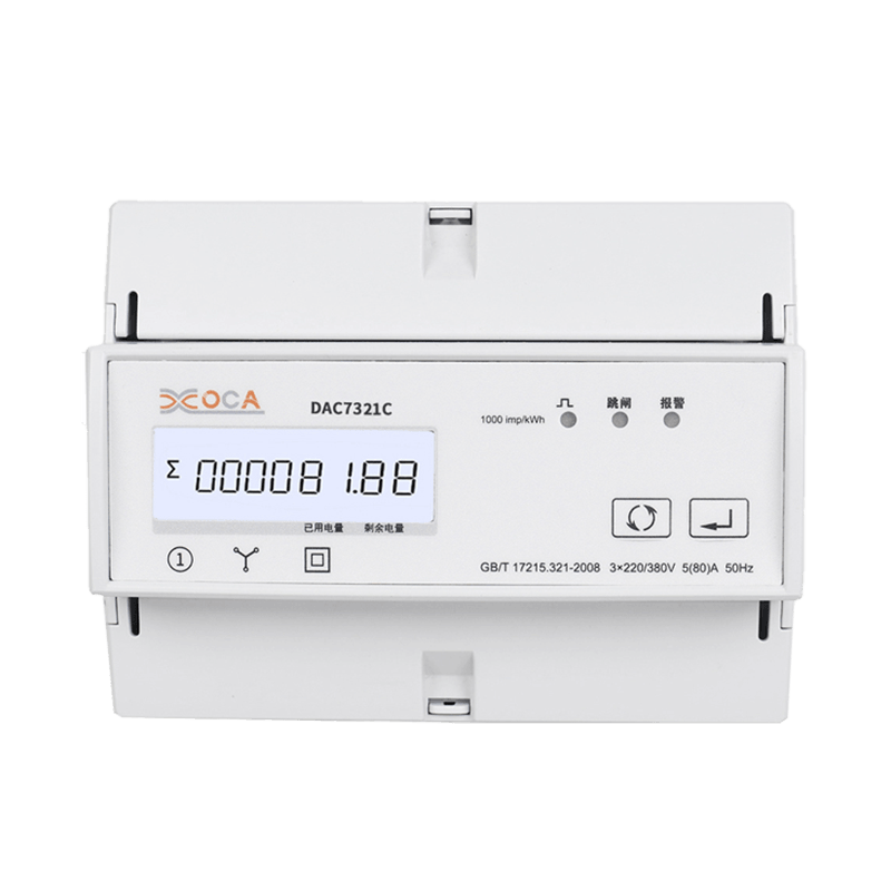 Dac7321c Compteur d'électricité intelligent Modbus à télécommande triphasé