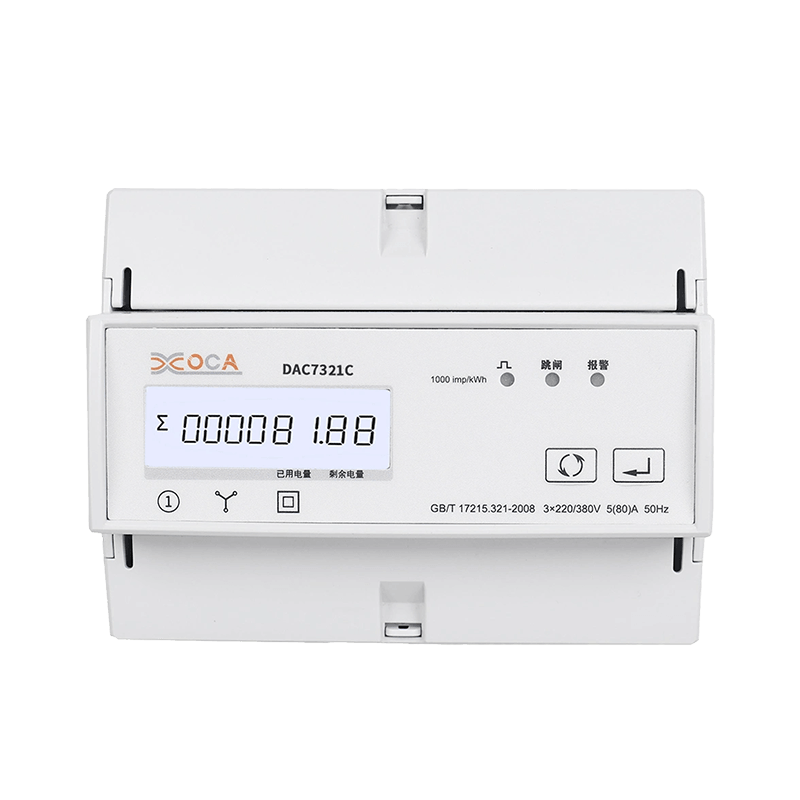 Dac7361c Tuya Zigbee compteur d'énergie numérique intelligent télécommandé