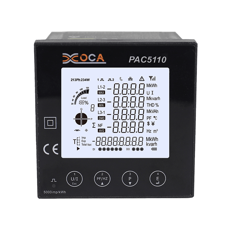 PAC5110 Compteur de puissance prépayé LCD WiFi numérique intelligent