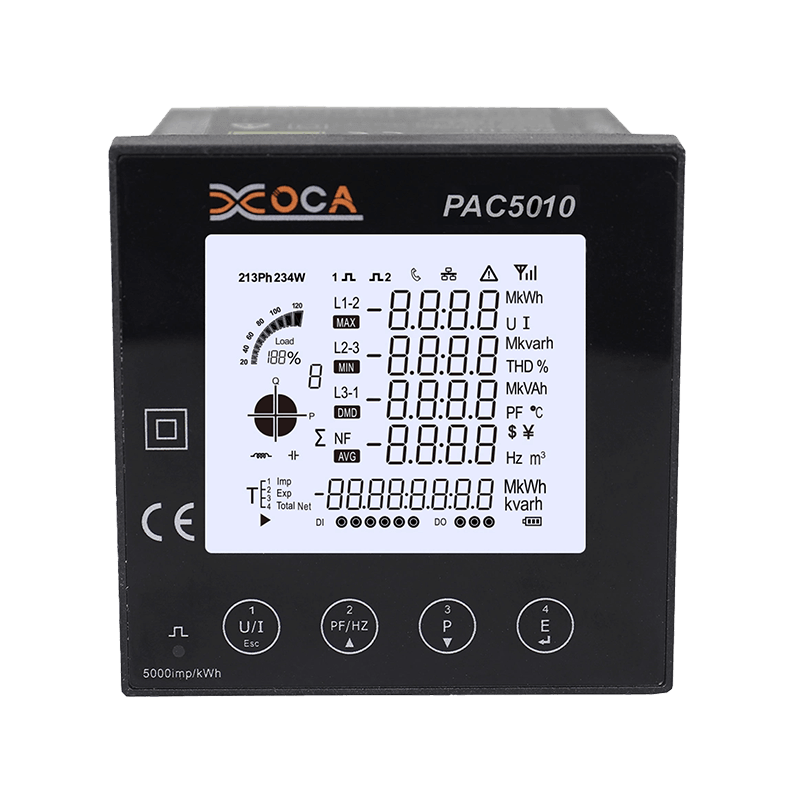 PAC5010 Big LCD WiFi Smart Power Meter Compteur d'énergie électrique Analyseur électrique